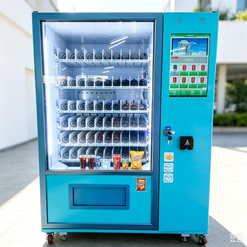 Food Snacks Vending Machine - スナック自動販売機 タッチスクリーン式自動販売機 QRコード決済 自動スナック食品販売機 FLカスタマイズ