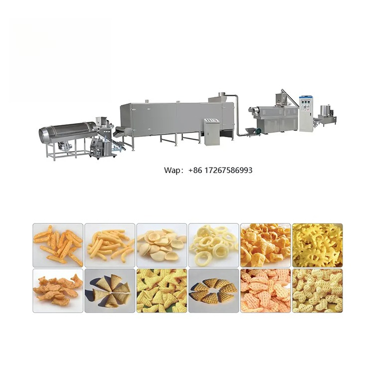 Quality Food Snacks - 高品質多機能小麦・トウモロコシ粉パフ製造ラインチーズスナック食品押出成形機販売