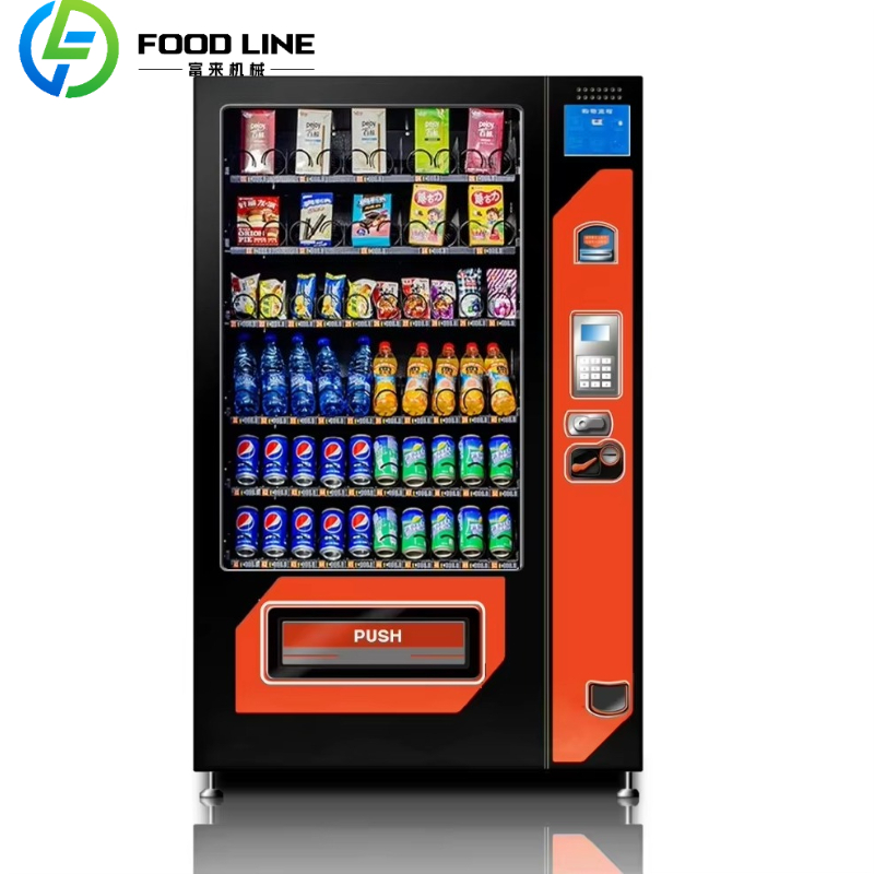 Food Snacks Vending Machine - カスタマイズ可能なタッチスクリーン式スマートミニドリンク＆スナック自動販売機（食品・飲料用）