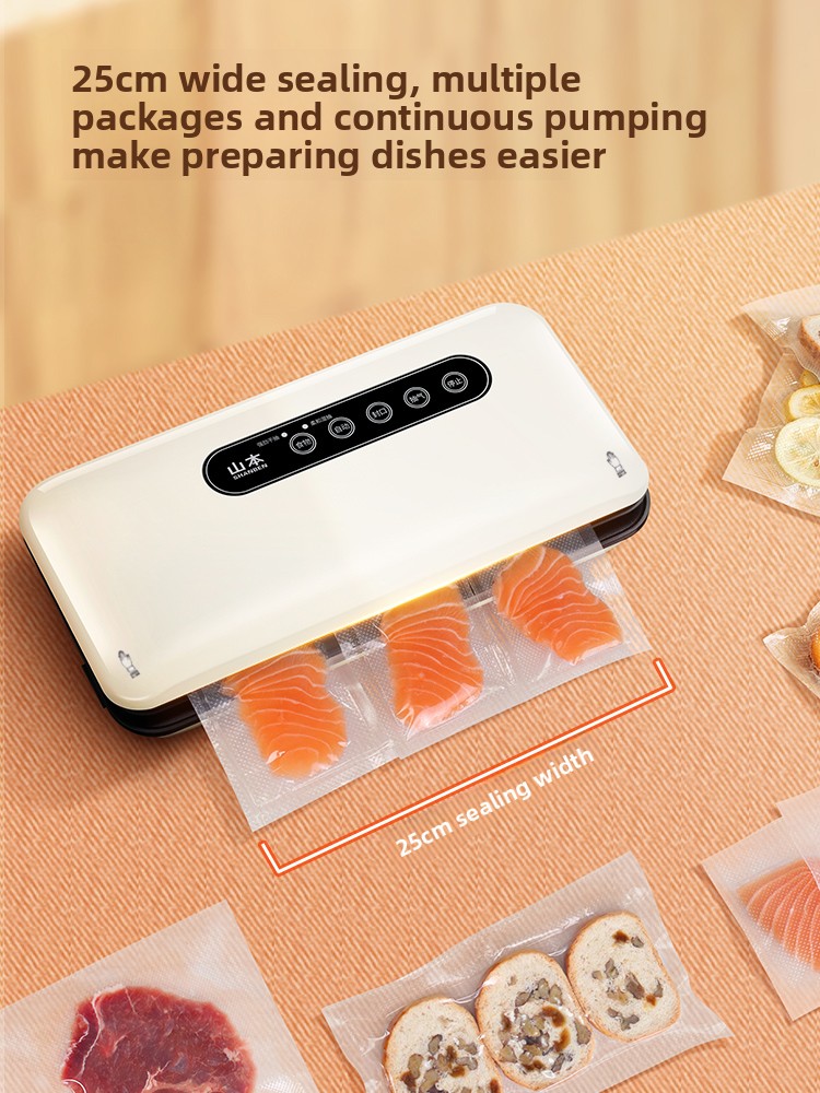 ミニ真空シーラーマシン自動家庭用食品シーリングマシン、スナッ - Food Snack のレビューと価格