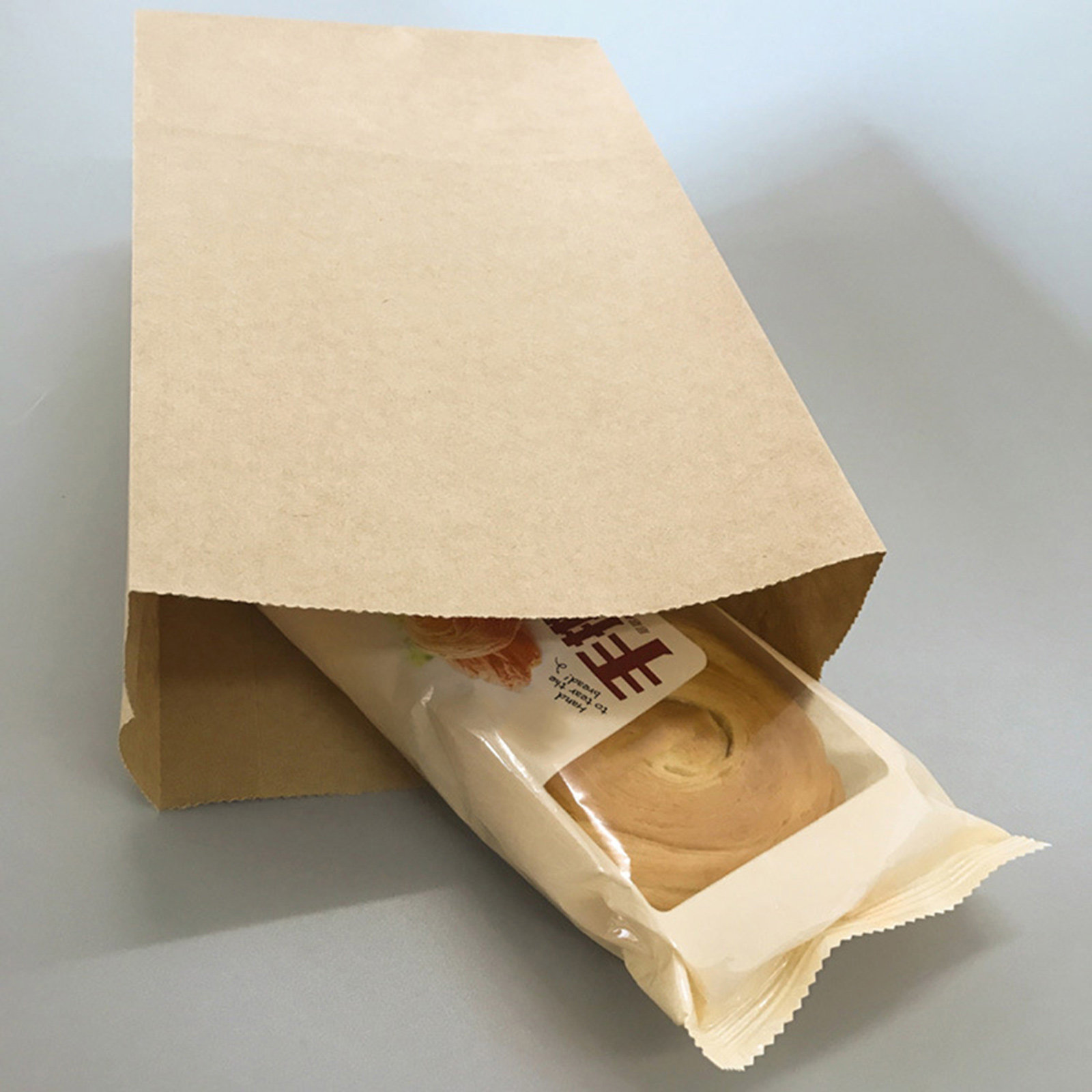 100枚入りクラフト紙食品グレード、上部が開口し底部が拡張可 - Food Snack のレビューと価格