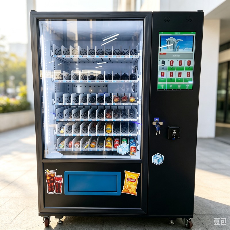 スナック自動販売機 タッチスクリーン式自動販売機 QRコード - Food Snacks Vending Machine のレビューと価格