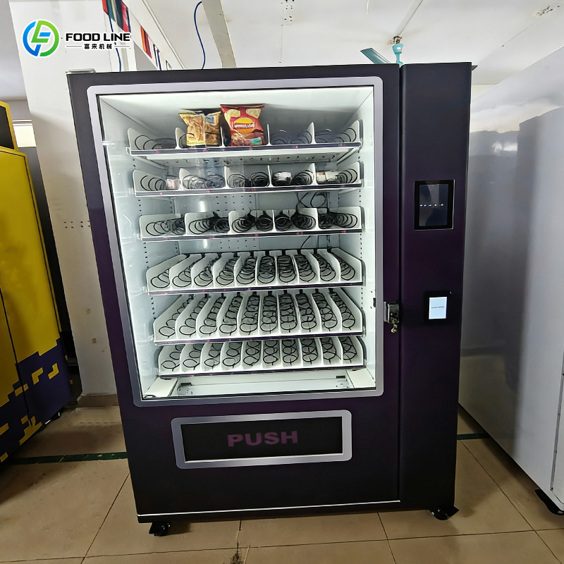 スナック自動販売機 タッチスクリーン式自動販売機 QRコード - Food Snacks Vending Machine のレビューと価格