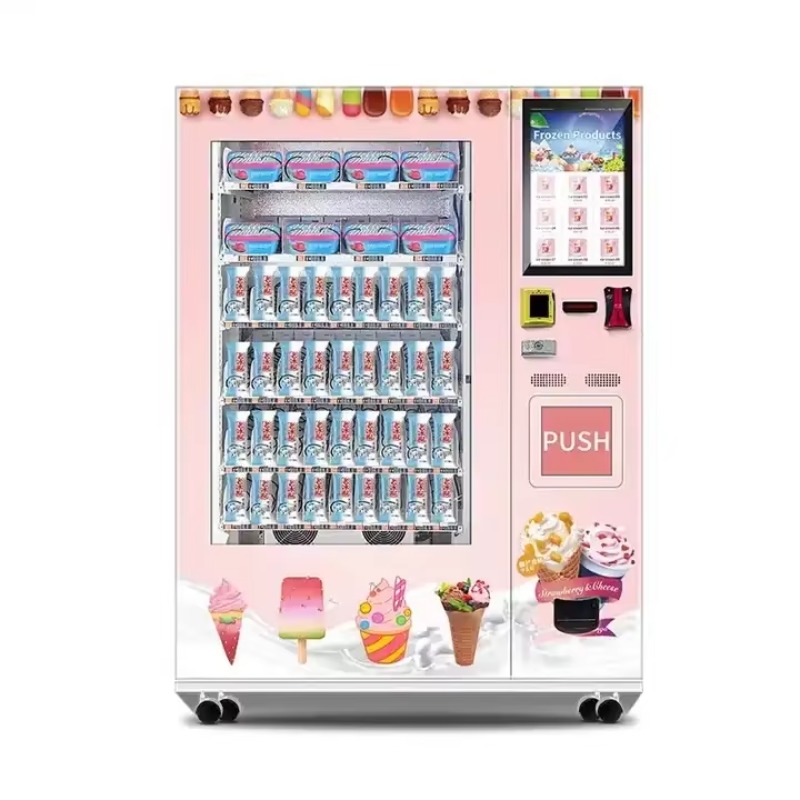 自動販売機（氷、水、ドリンク、スナック、冷凍食品、アイスクリ - Food Snacks Vending Machine のレビューと価格