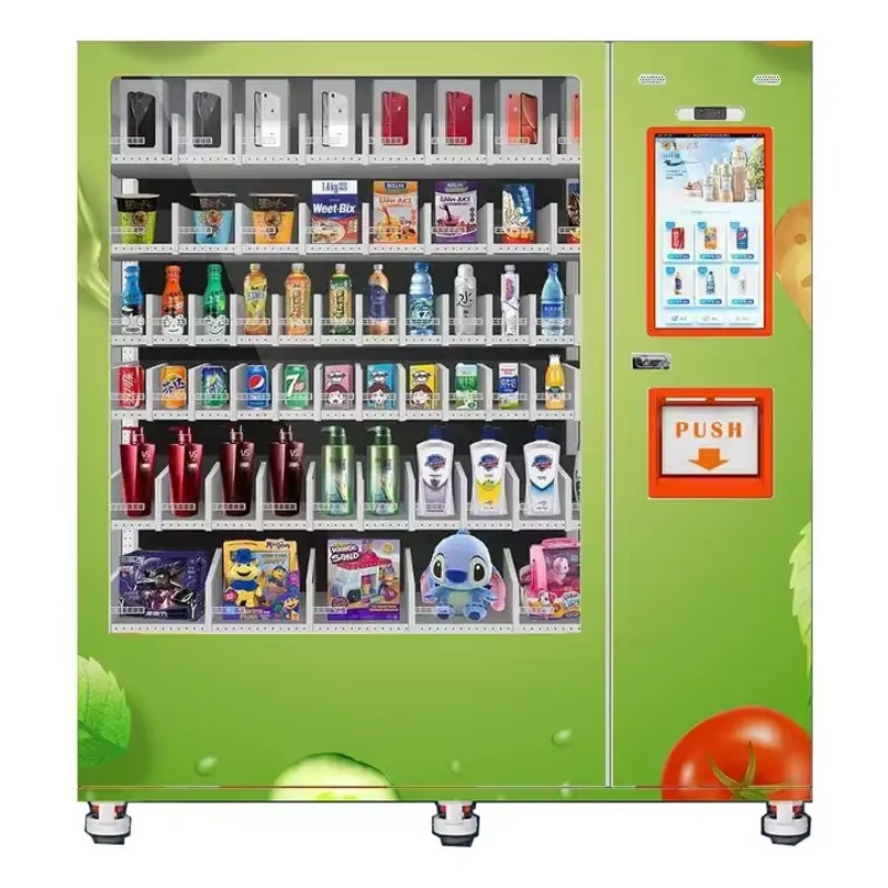 自動販売機（氷、水、ドリンク、スナック、冷凍食品、アイスクリ - Food Snacks Vending Machine のレビューと価格