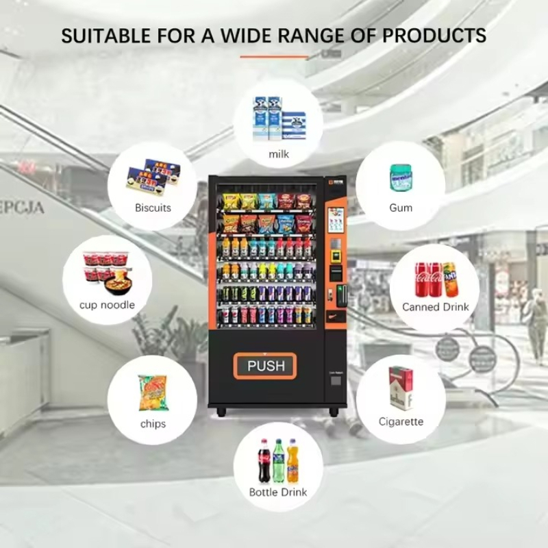 カスタマイズ可能なタッチスクリーン式スマートミニドリンク＆ス - Food Snacks Vending Machine のレビューと価格