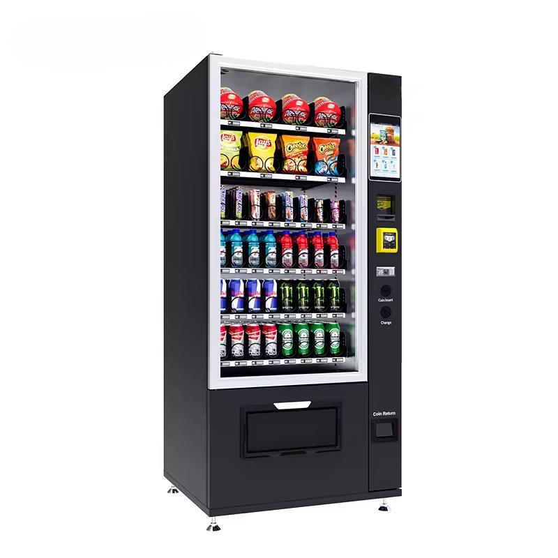 定番のコンボ自動販売機、食品・スナック・飲料用冷蔵庫付き自動 - Food Snacks Vending Machine のレビューと価格