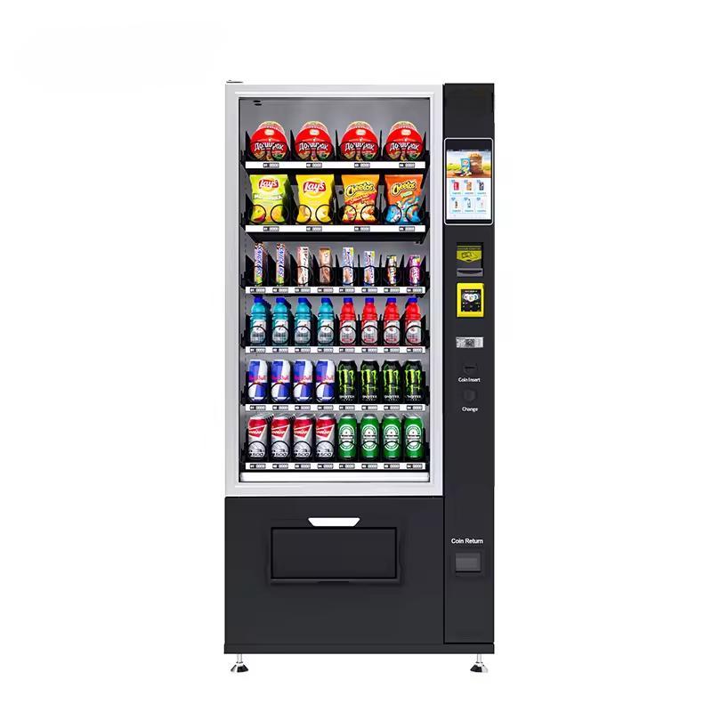 定番のコンボ自動販売機、食品・スナック・飲料用冷蔵庫付き自動 - Food Snacks Vending Machine のレビューと価格
