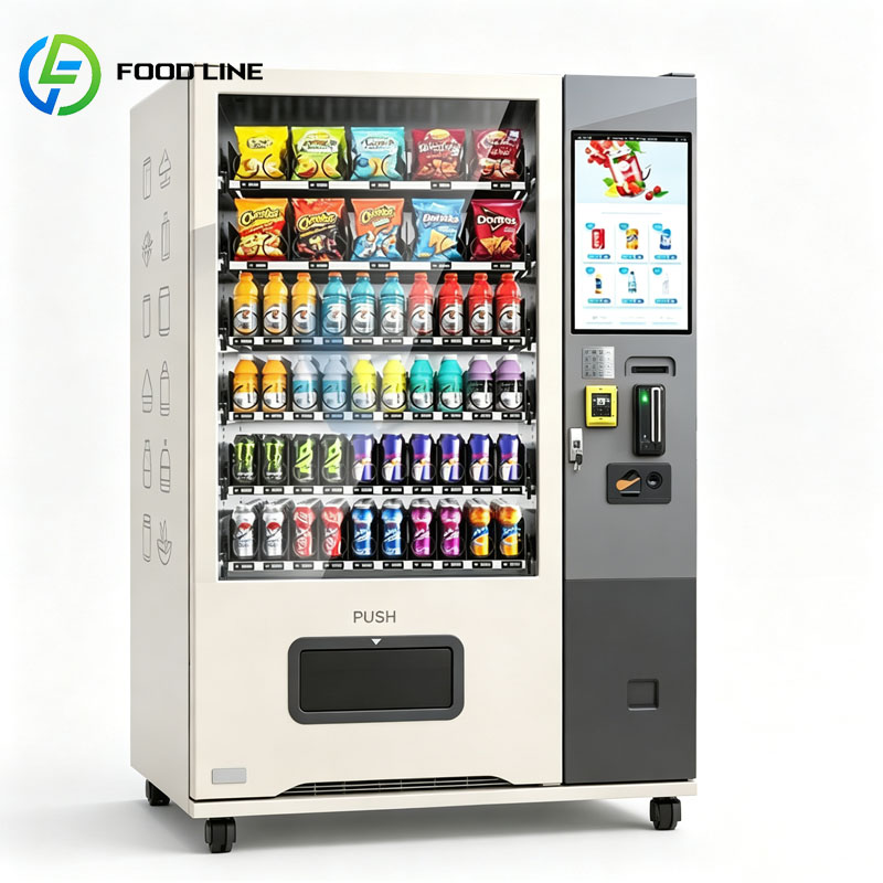 飲料自動販売機、業務用自動冷蔵ドリンクディスペンサー、スナッ - Food Snacks Vending Machine のレビューと価格