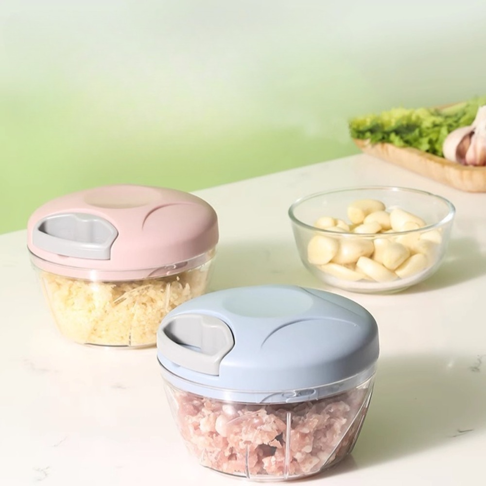 手動プロセッサー 500ml-3枚刃付きフードカッター - Food & Snacks Pdf のレビューと価格