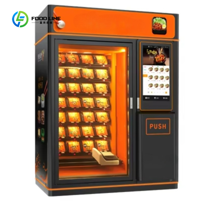 カスタマイズ可能な温かい食品自動販売機、ファーストフードサン - Food Snacks Vending Machine のレビューと価格