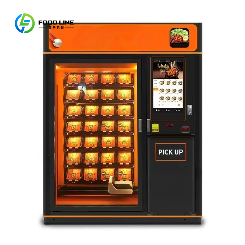 カスタマイズ可能な温かい食品自動販売機、ファーストフードサン - Food Snacks Vending Machine のレビューと価格