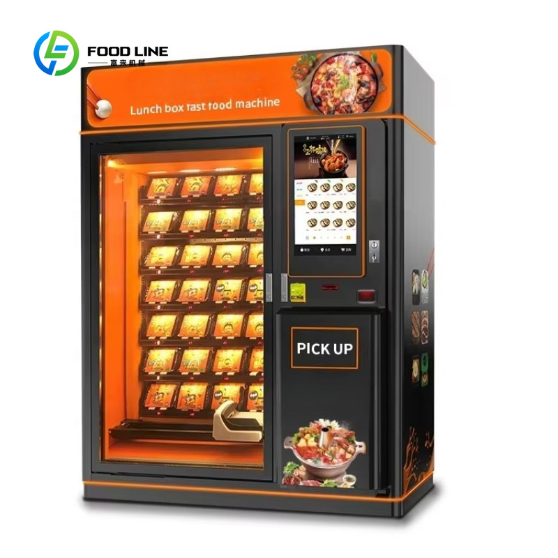 カスタマイズ可能な温かい食品自動販売機、ファーストフードサン - Food Snacks Vending Machine のレビューと価格