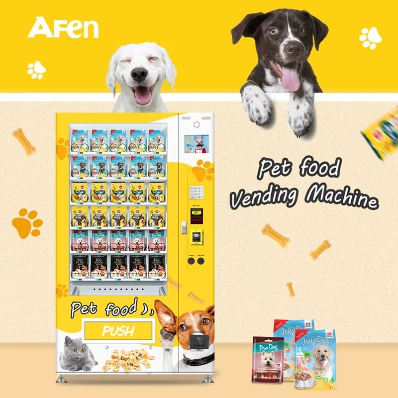 カスタマイズ可能なアフェン犬用品ペットフード自動販売機ペット - Food Snacks Vending Machine のレビューと価格