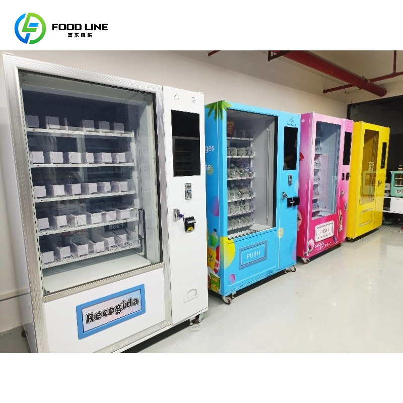 カスタマイズ可能なタッチスクリーン式食品・飲料自動販売機 - Food Snacks Vending Machine のレビューと価格